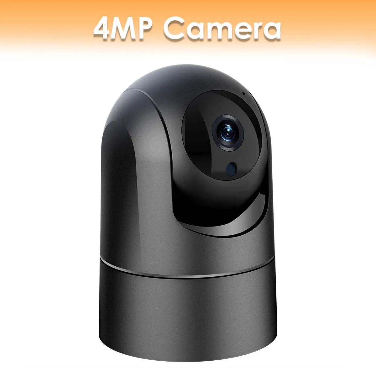 4MP 5G WiFi IP Camera – 2K Baby Monitor, 1080P Mini Indoor CCTV Security Camera with Auto Tracking, Audio & Video Surveillance, Alexa Compatible